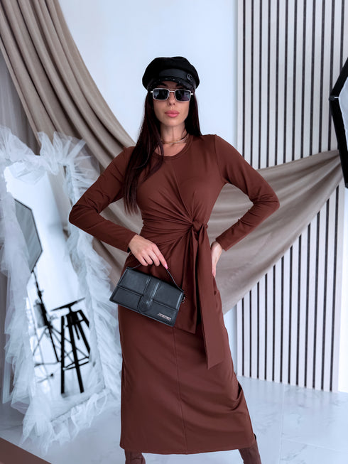 Suknelė "GREECE 24223" - CHOCO